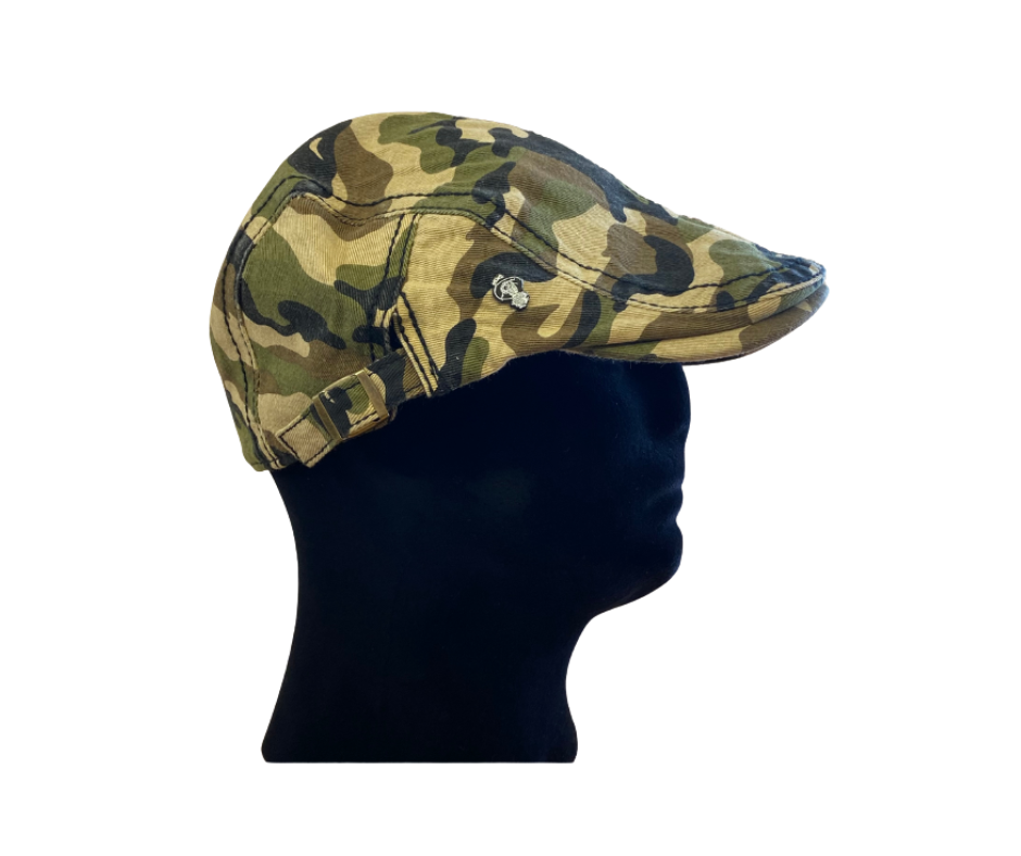 Camouflage 2024 flat cap