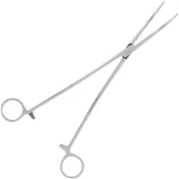 NGT 10" Forceps - Stainless Steel Curved