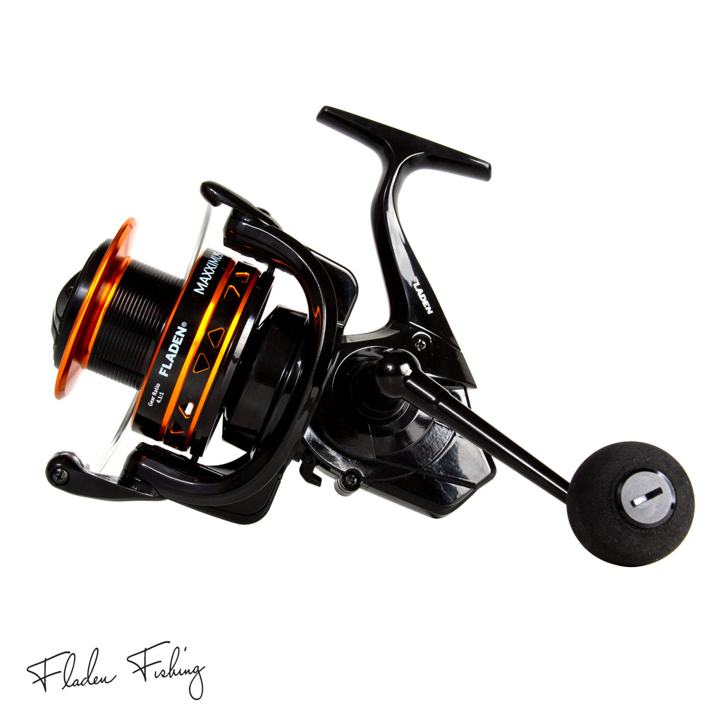 FLADEN Maxximus Ignobix 8000 Surf Casting Front Drag Reel with 6 + 1 ball bearings