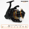 FLADEN Maxximus Ignobix 8000 Surf Casting Front Drag Reel with 6 + 1 ball bearings