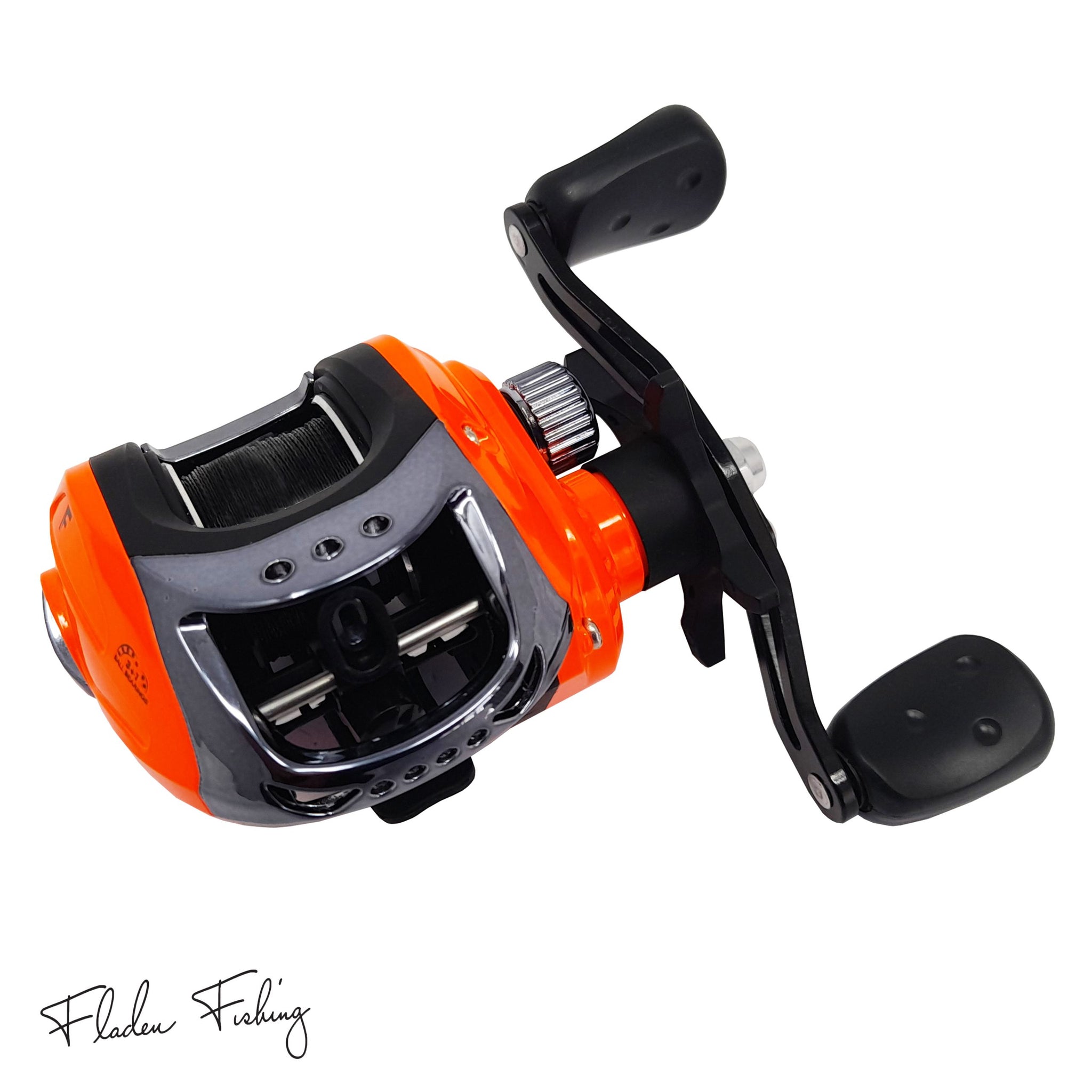 FLADEN Warbird LP Baitcaster Reel with 0.25mm braid – Left Hand