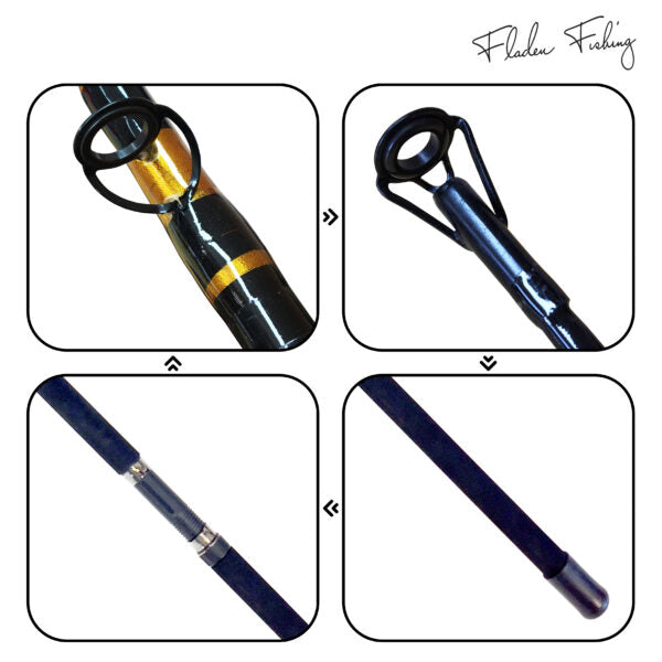 FLADEN 2pc Warbird Boat Rod