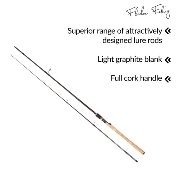 FLADEN 2pc Vantage Carbon General Use / Spinning Rod