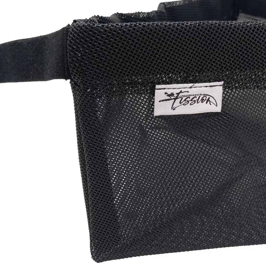 Fission Tripod Net – 36cm | 15cm Deep | 2mm Black Rubber Mesh