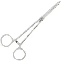 NGT 6" Forceps - Stainless Steel Curved