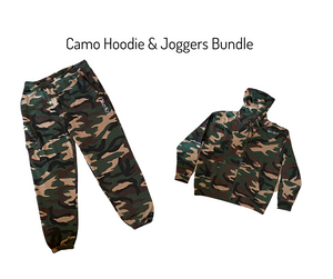 Sundry camo zip store jogger