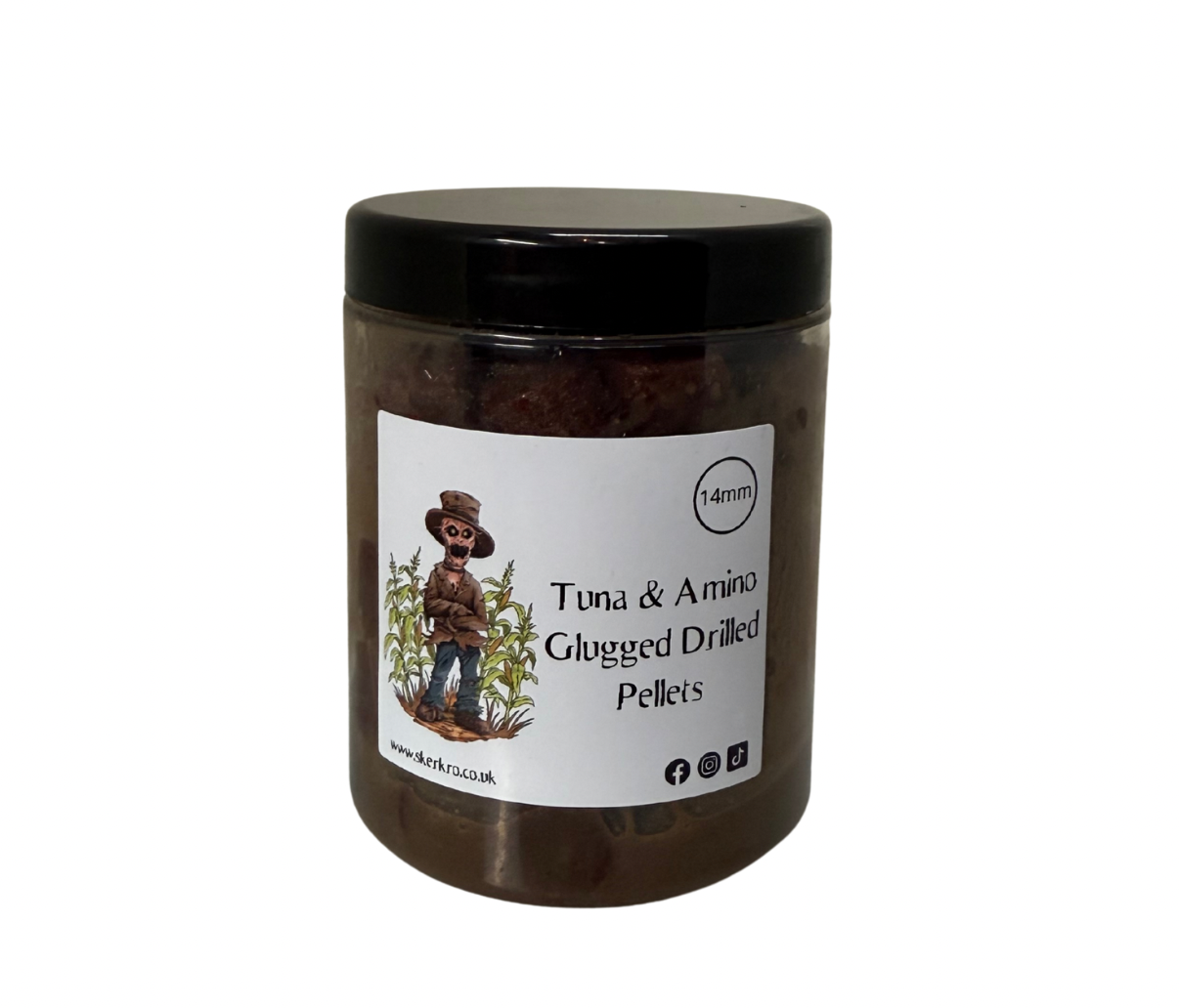 Tuna & Amino Glugged Drilled Pellets
