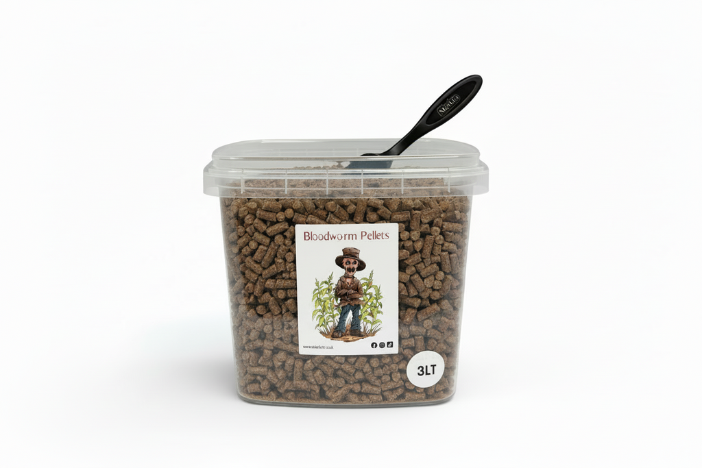 BloodWorm Pellets 3ltr bucket