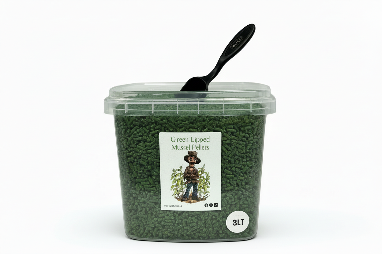 Green Lipped Mussel Pellets 3ltr bucket