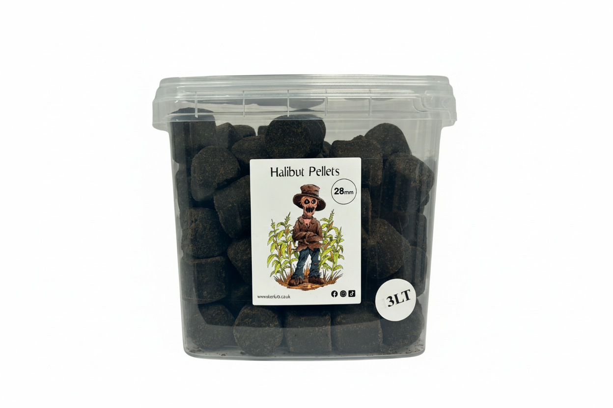 Halibut Pellets & 1ltr bottle of oil