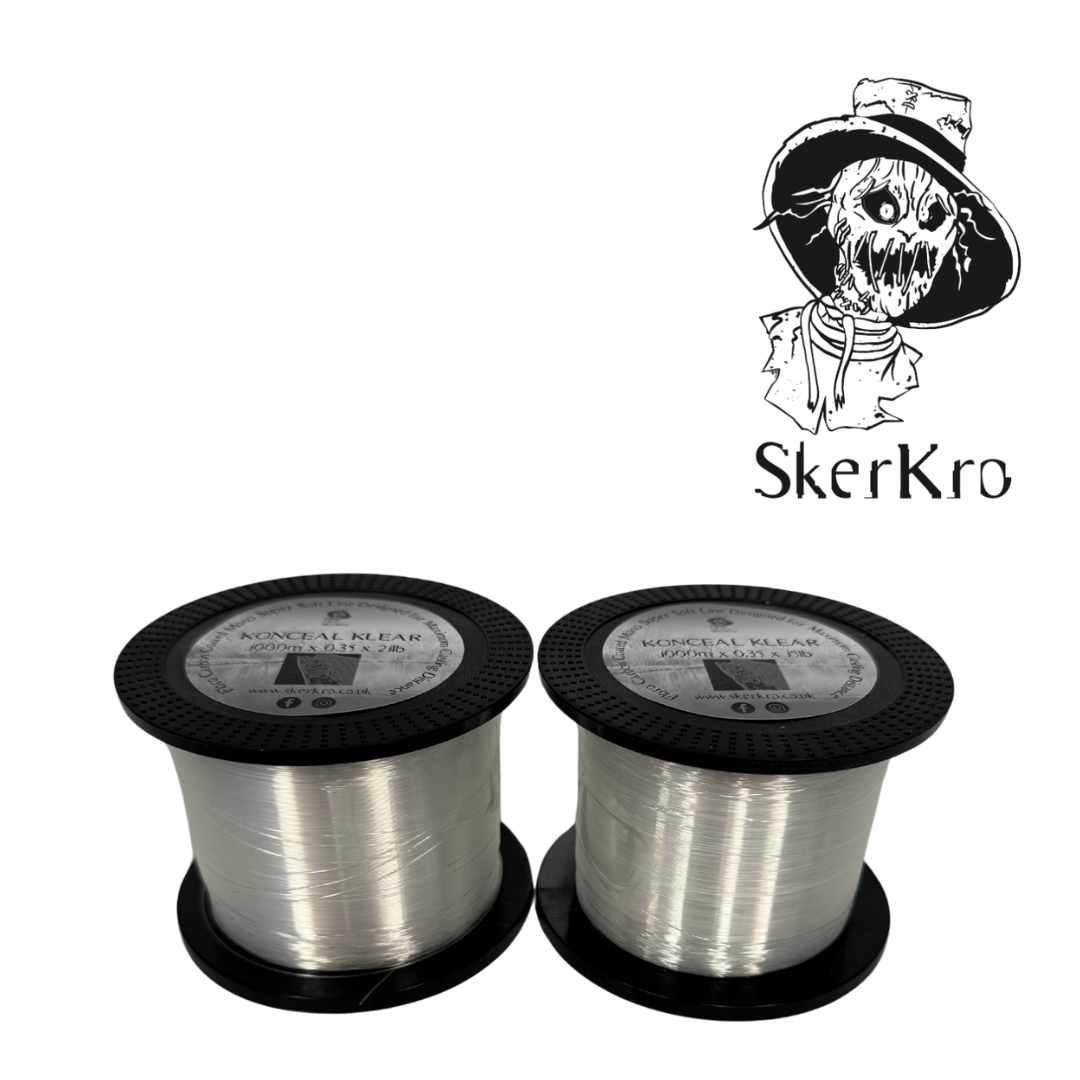 Konceal Klear Fishing Line - 15lb or 21lb