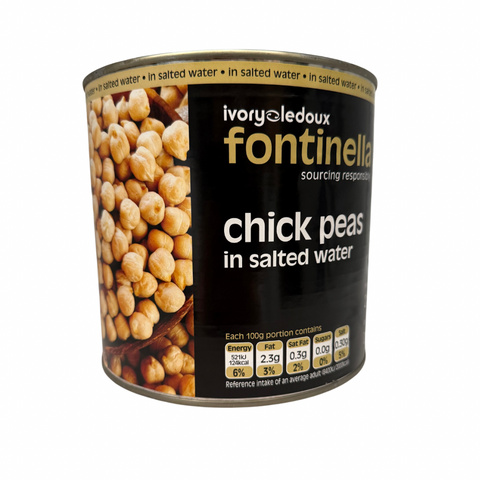 Chick Peas in salted water 2.5kg