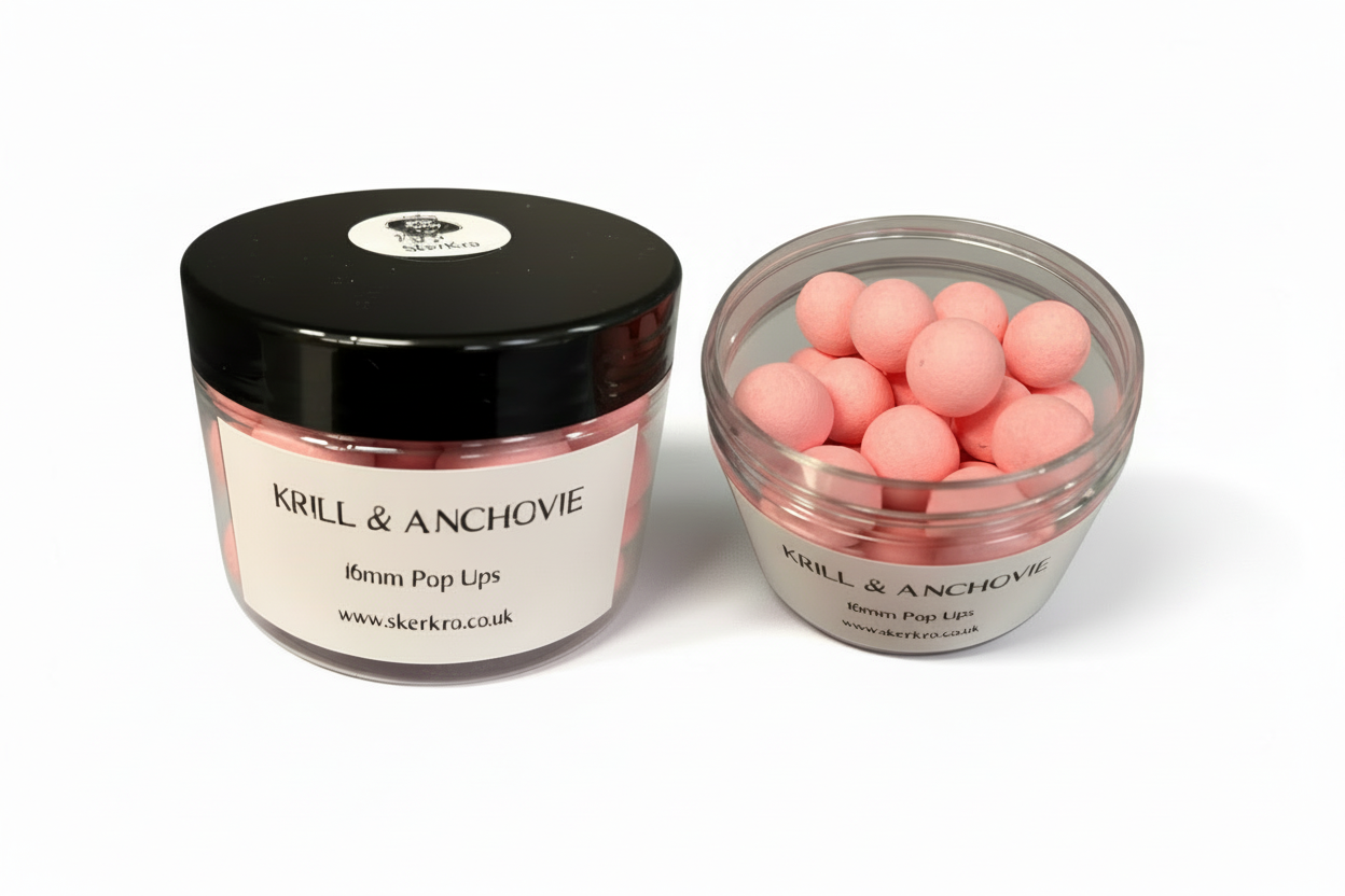 Krill & Anchovy Washed Out Pink Pop Ups