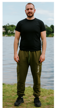 Green Fleece Jogging Bottoms