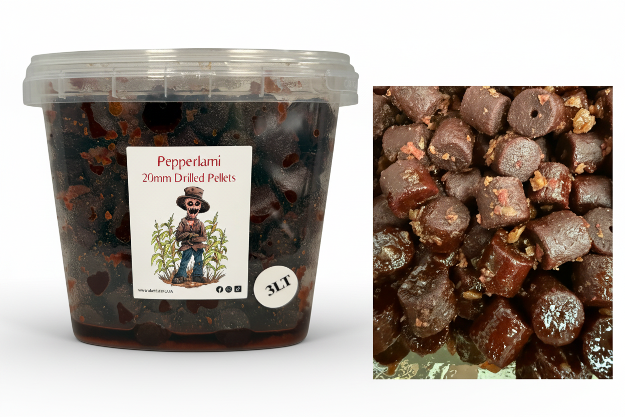 Pepperlami 20mm Drilled Pellets