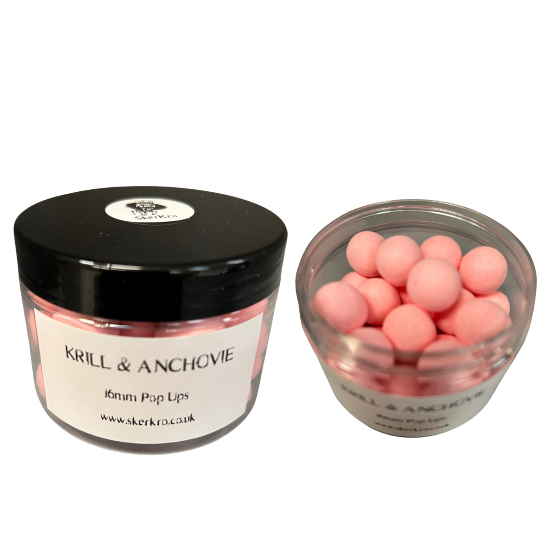 Krill & Anchovy Washed Out Pink Pop Ups