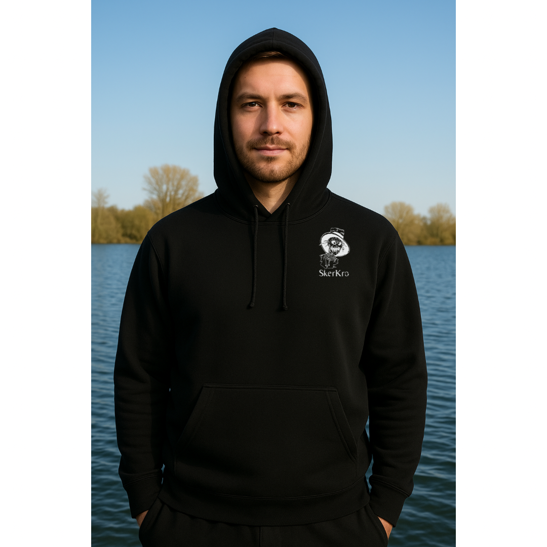 UK Carp Hoodie - BLACK