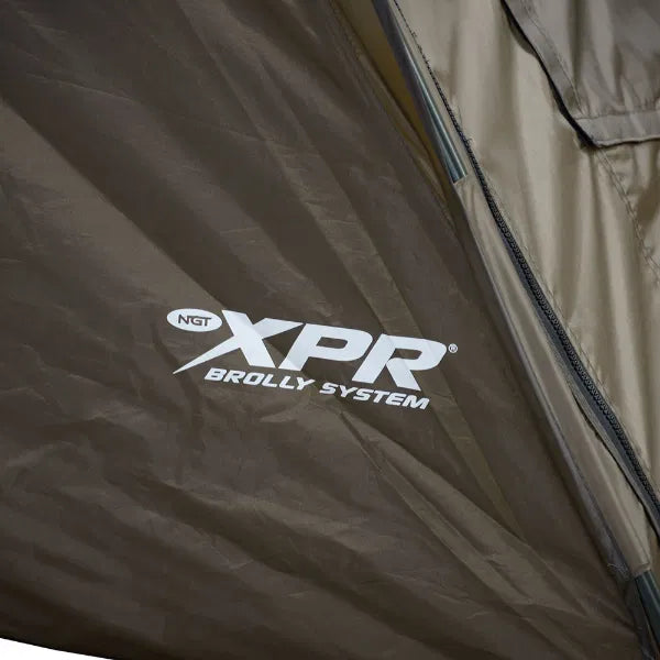 NGT XPR Brolly Shelter System Carp Fishing Shelter Bivvy 60" with Storm Poles