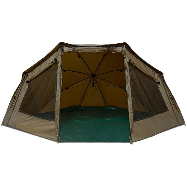 NGT XPR Brolly Shelter System Carp Fishing Shelter Bivvy 60" with Storm Poles