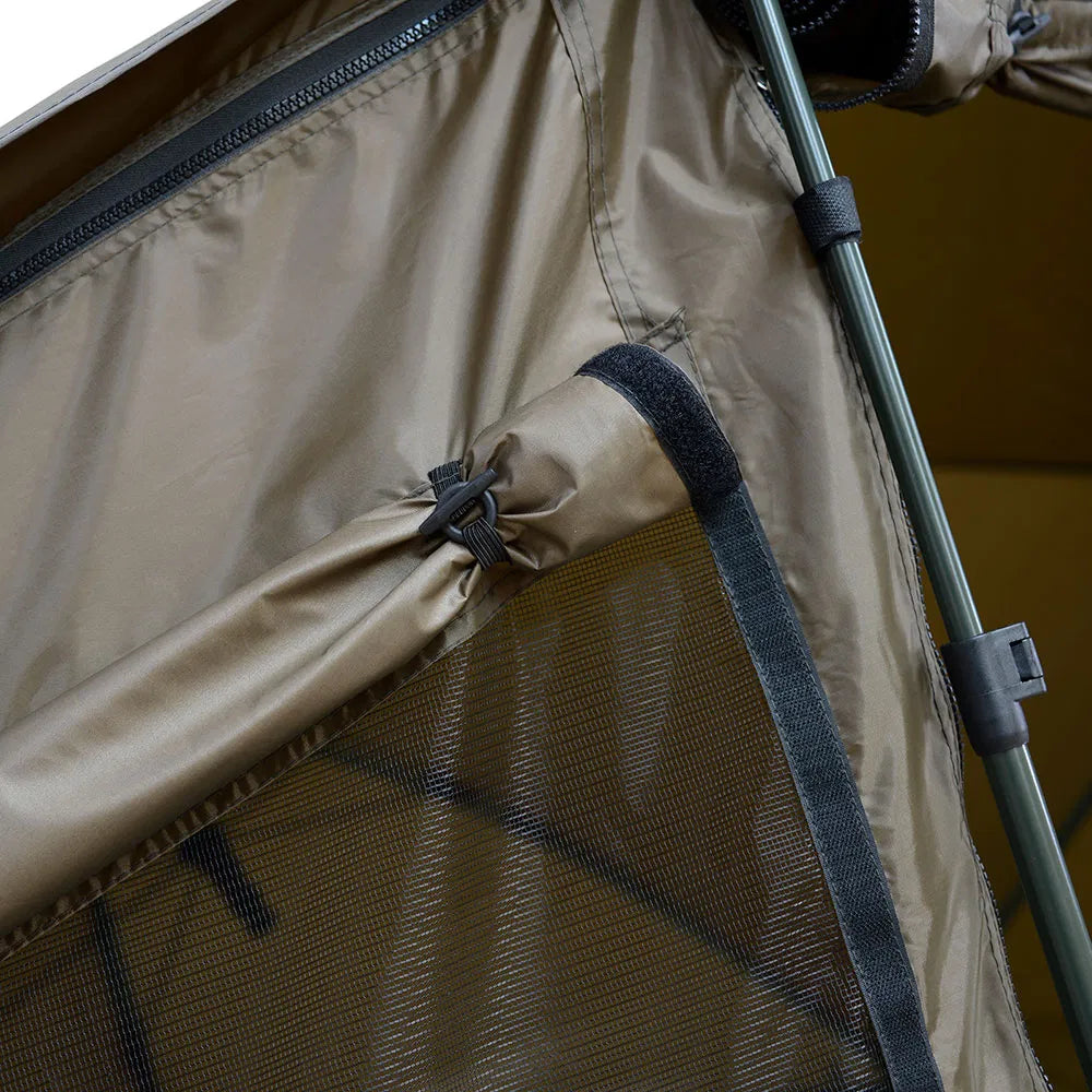 NGT XPR Brolly Shelter System Carp Fishing Shelter Bivvy 60" with Storm Poles