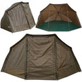 NGT XPR Brolly Shelter System Carp Fishing Shelter Bivvy 60" with Storm Poles