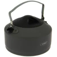 NGT 1.1 Litre Aluminium Outdoor Kettle - Gun Metal