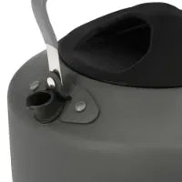 NGT 1.1 Litre Aluminium Outdoor Kettle - Gun Metal