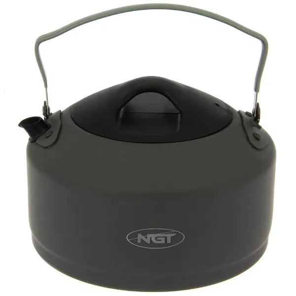 NGT 1.1 Litre Aluminium Outdoor Kettle - Gun Metal