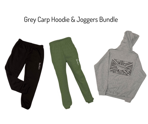 Grey Carp Hoodie & Joggers Bundle