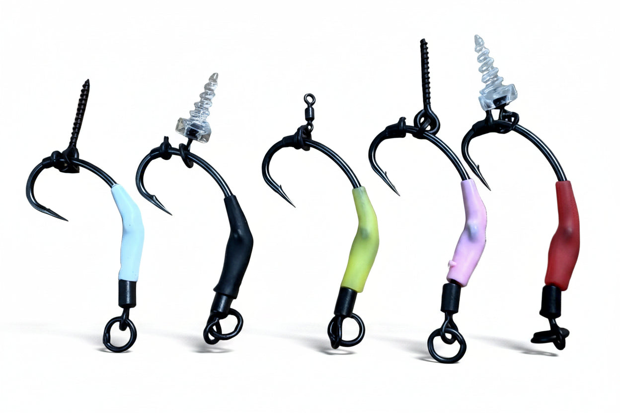 Spinner Rigs set of 5 with Wide Gap Hooks