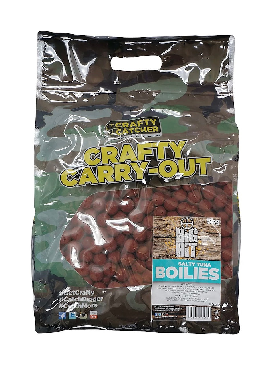 Big Hit Salty Tuna Boilies 5KG