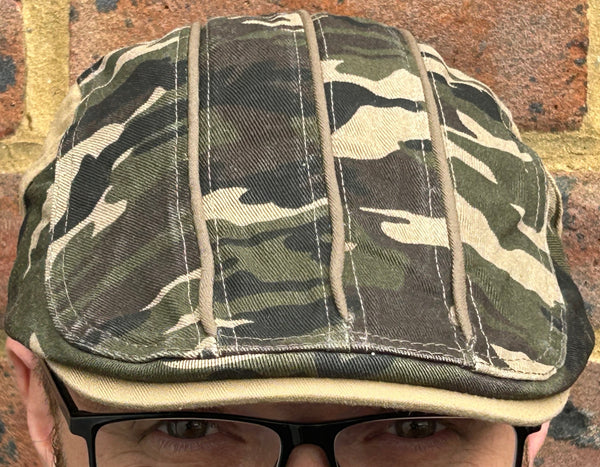 Camo Flat Cap