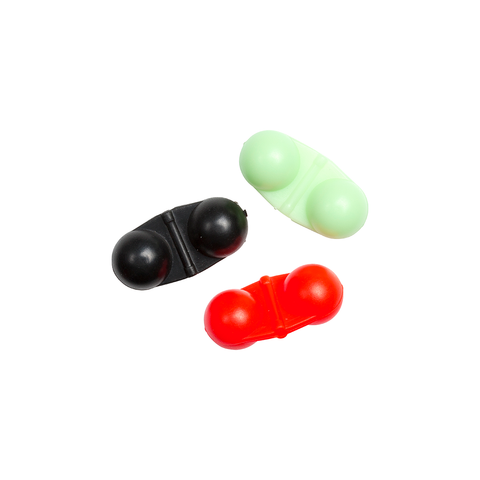 FLADEN 3pk Assorted Colour 9g Double Rattle Beads