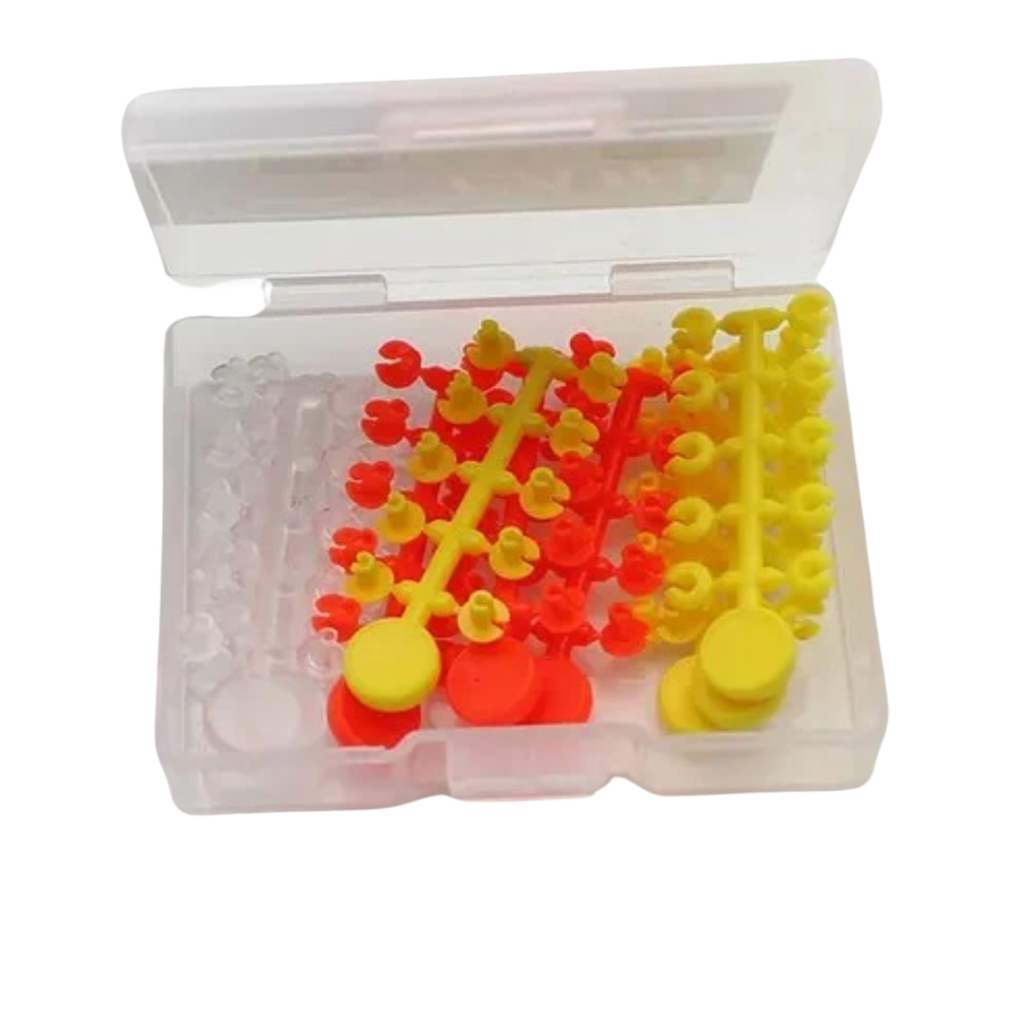 Multi Colour Floss Caps