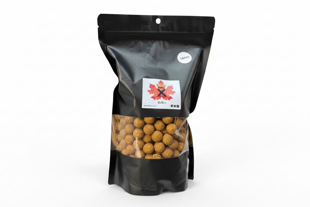 Maple X 12mm, 16mm or 20mm Shelf Life Boilies