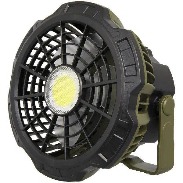 NGT XL Fan - USB Rechargeable fan with light and powerbank (909)