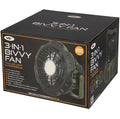 NGT XL Fan - USB Rechargeable fan with light and powerbank (909)
