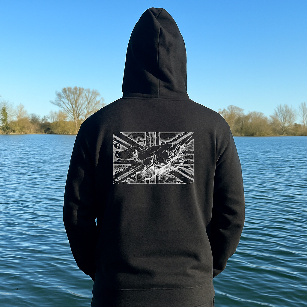 UK Catfish Hoodie - BLACK