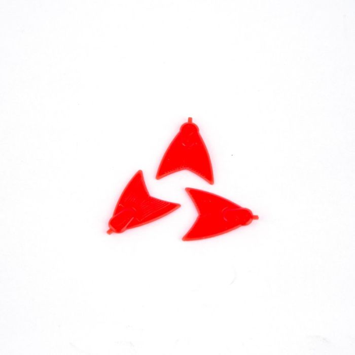 Skeater - Deadbait Bait Fins Red 10pcs