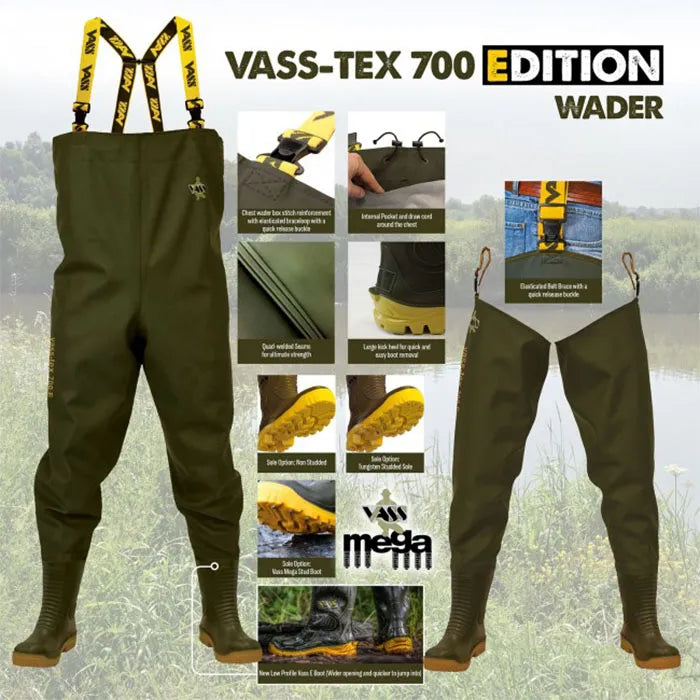Vass-Tex 700E Chest Waders