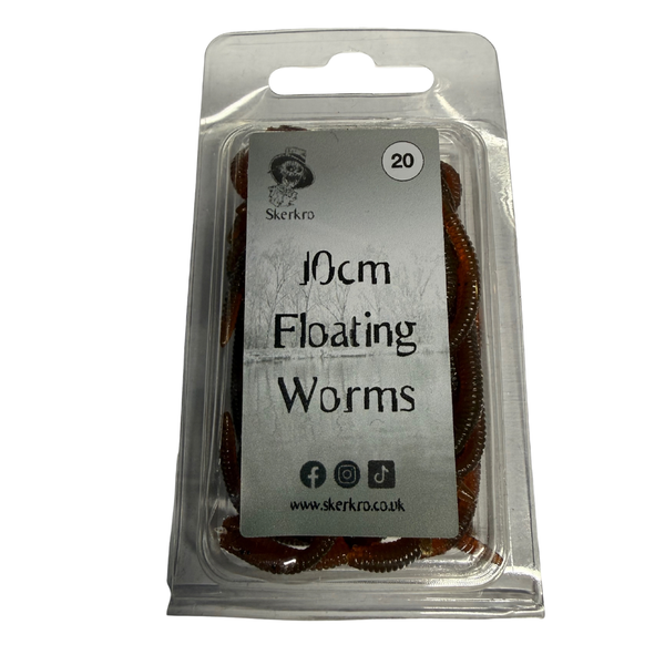 10cm Artificial Floating Worms