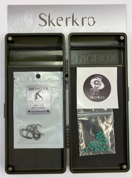 Rig Box with FREE pack of 10 Hooks of your choice