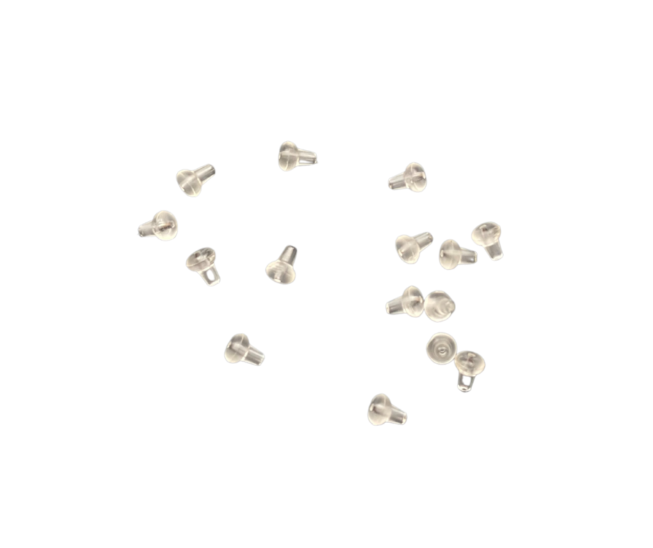 Hook Beads Clear Pack of 20