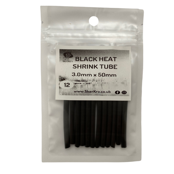 Black Heat Shrink Tube 3.0mm x 50mm