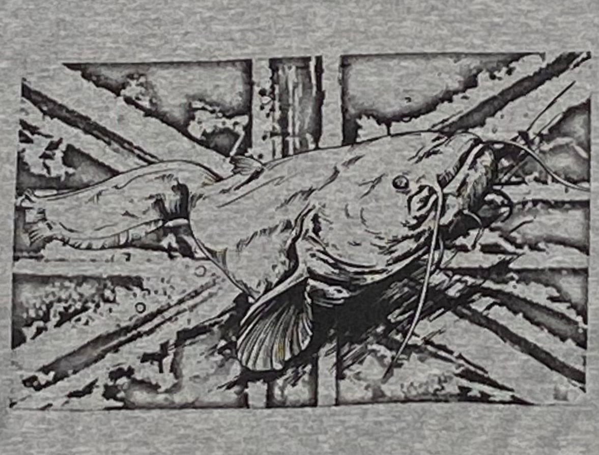 UK Catfish T-Shirt - Grey