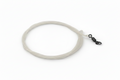 Fluorocarbon Leader with ring swivel 35lb, 100cm