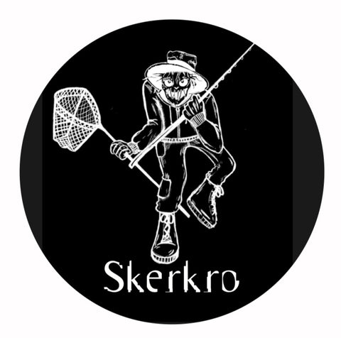 Black Skerkro Sticker