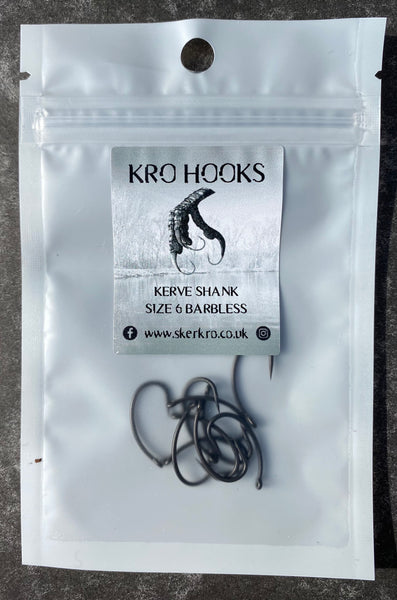 Kerve Shank Hooks Pack of 20