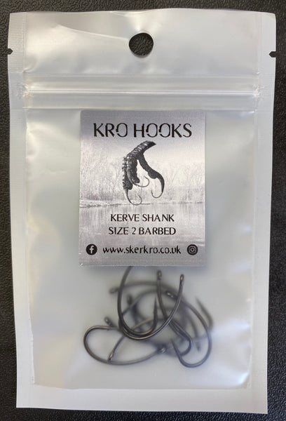 Kerve Shank Hooks Pack of 20