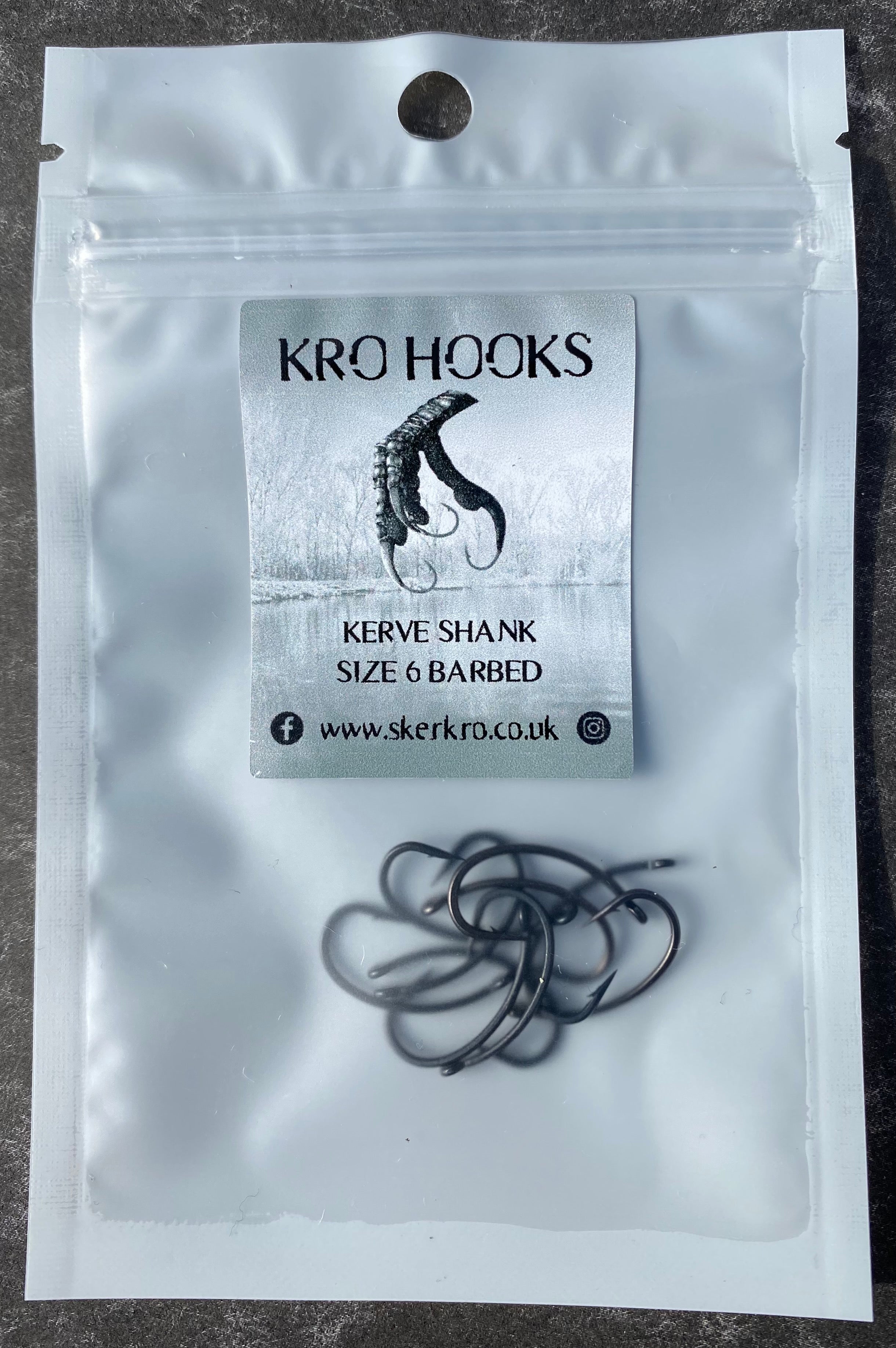Kerve Shank Hooks Pack of 20